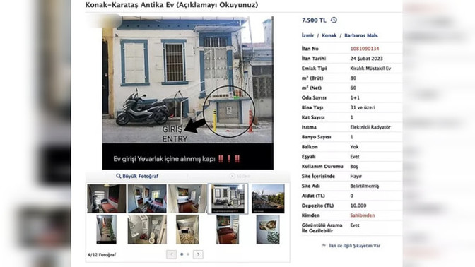 Mağaramsı daire için 7500 TL kira istendi! İnsan aklıyla dalga mı geçiyorlar sizce?
