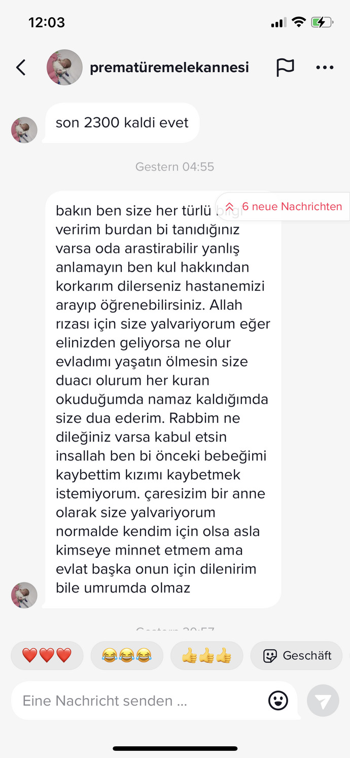 Bebeği için 2.300 TL istiyor, yalan olma ihtimali var mı?