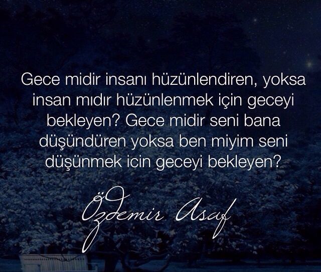 Gecenize hangi düşünceler eşlik ediyor?