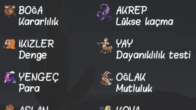 Burçların bu hafta teması ne olacak?