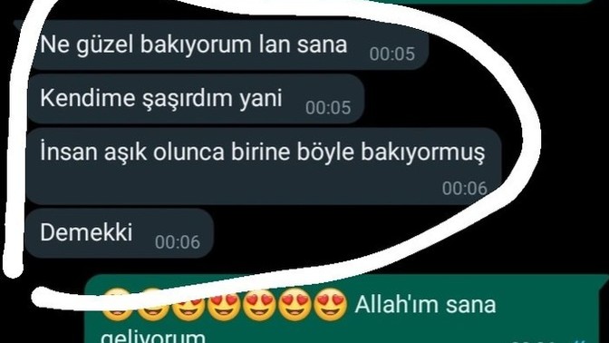 Sevgilim burada ne demek istedi?