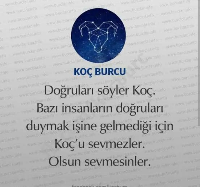 Koç burcu hakkındaki düşünceleriniz nelerdir?