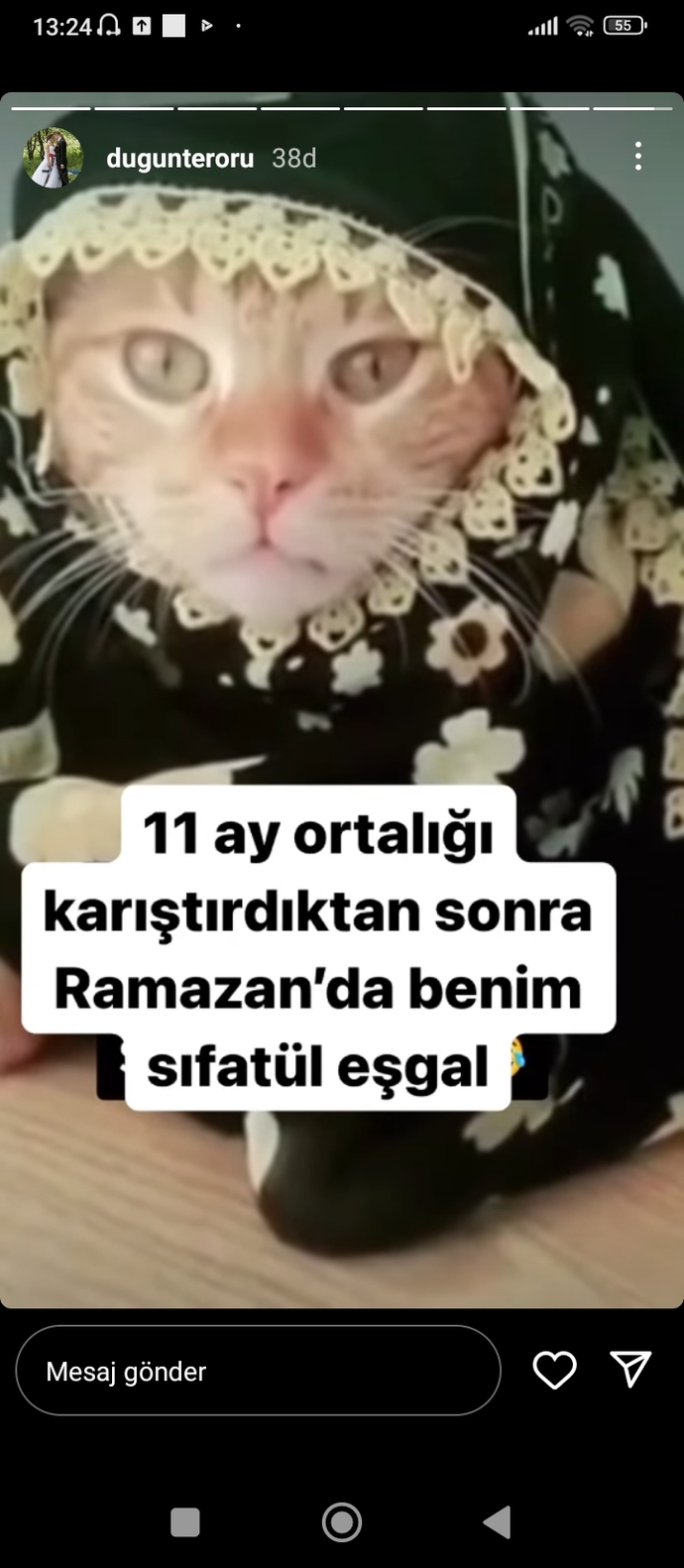 Ramazan ayında kötülüklerden tamamen uzaklaşmaya çalışır mısın, çaba sarf eder misin?