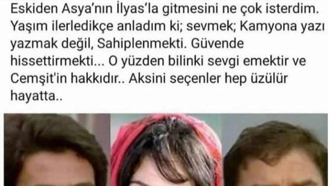 Aşk Kamyon Arkasına Yazılan Bir yazı mı? Yoksa Sahiplenmek mi?