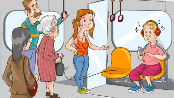 Toplu taşımada yaşlılara yer veriyor musunuz?