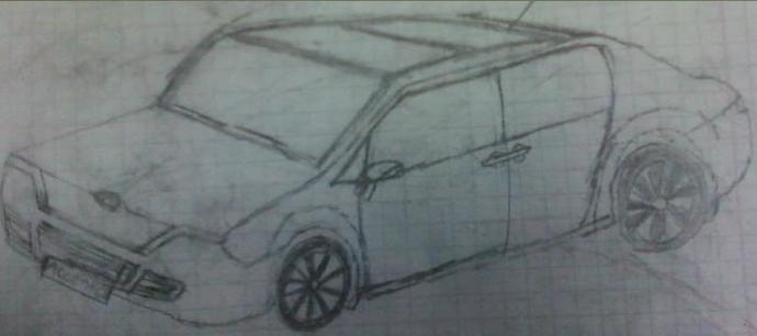 İlk otomobil tasarım deneyimim... Hyundai Accent LS.