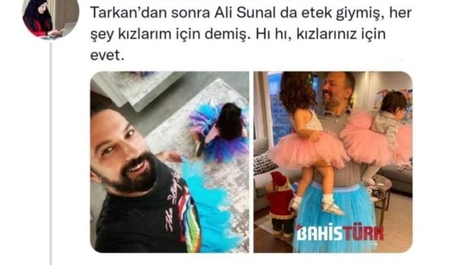 Kızları için etek giyen erkekleri, sevgisizlikten ölen kızlar mı eleştirir?