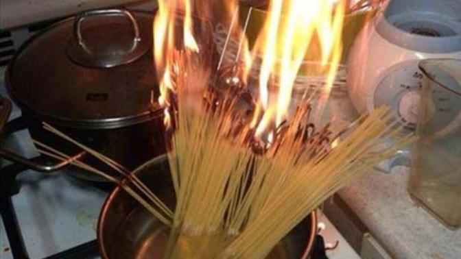 Mutfak kazası yaşadınız mı hiç?