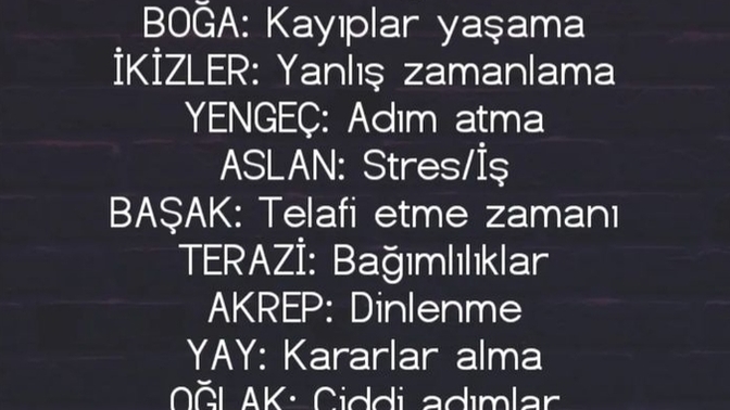 Burçların bugün gündeminde neler var?