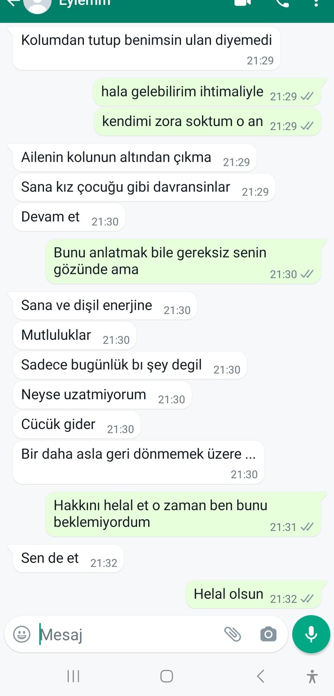 Aile baskımdan dolayı sevgilim terketti. Sizce haklı mı?