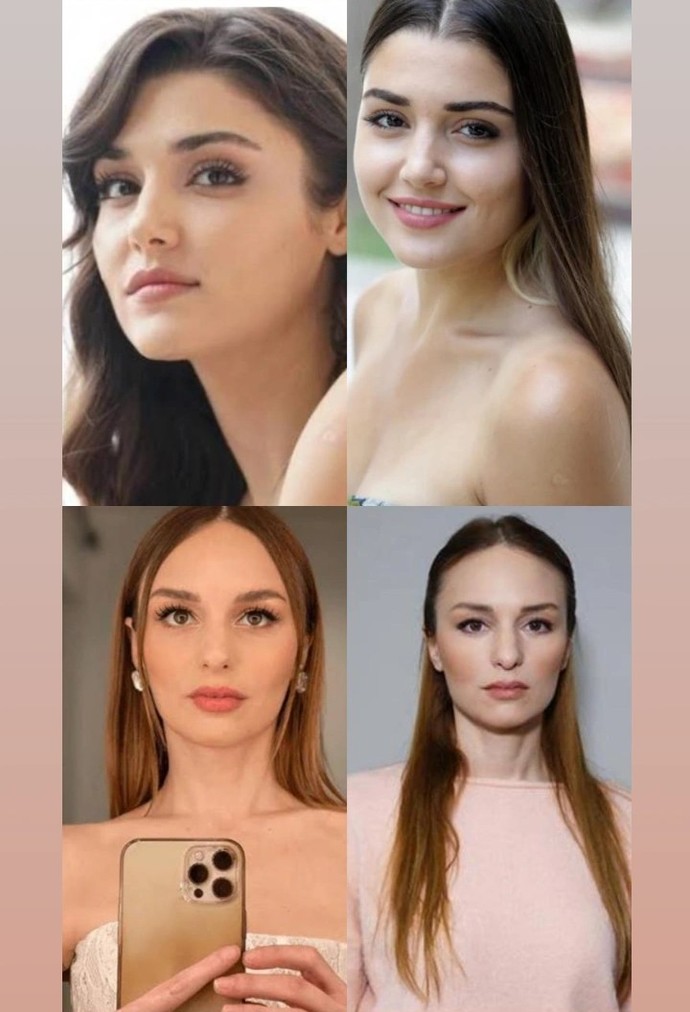 Sizce bu kadınların hangisi daha güzel Hande mi Nil mi?