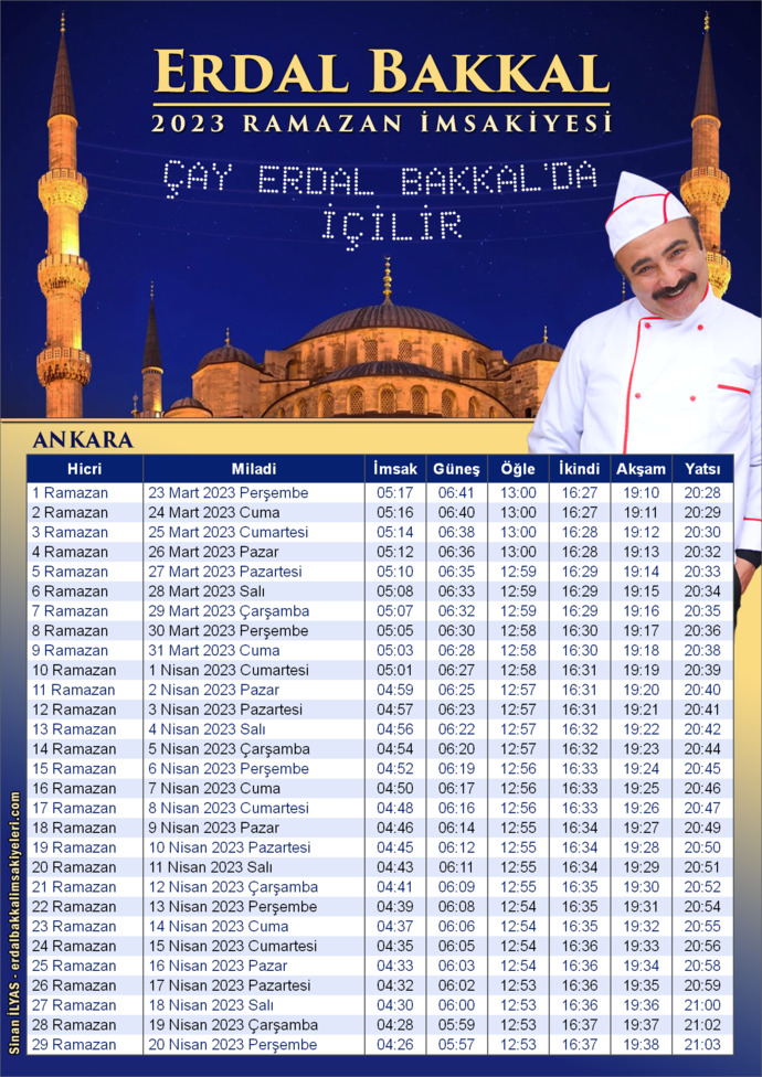 Nerdeee eski Ramazanlar! 🥁 Ramazan imsakiyeniz hazır mı KScanlar?