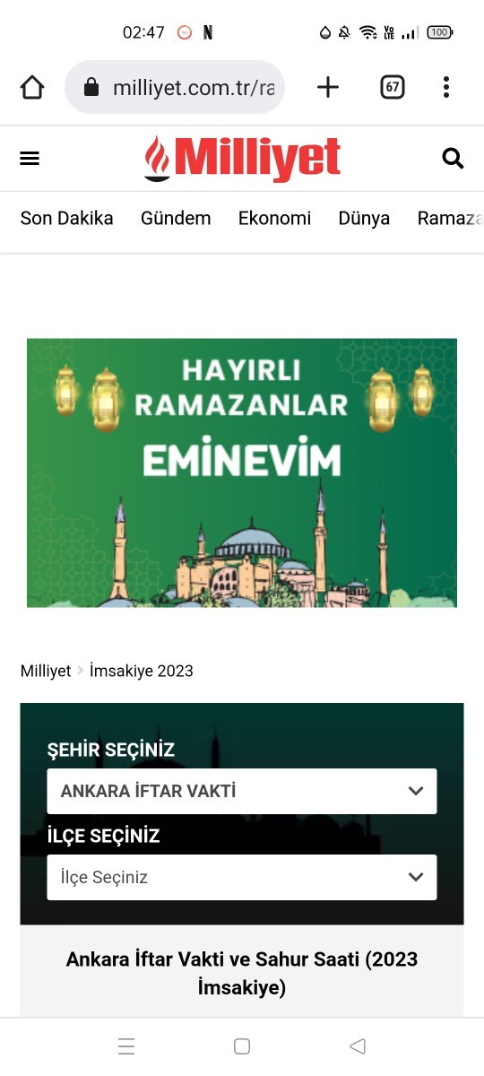 Nerdeee eski Ramazanlar! 🥁 Ramazan imsakiyeniz hazır mı KScanlar?