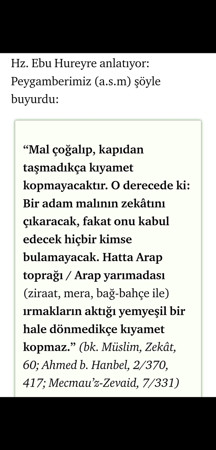Kıyamete hazır mısınız?