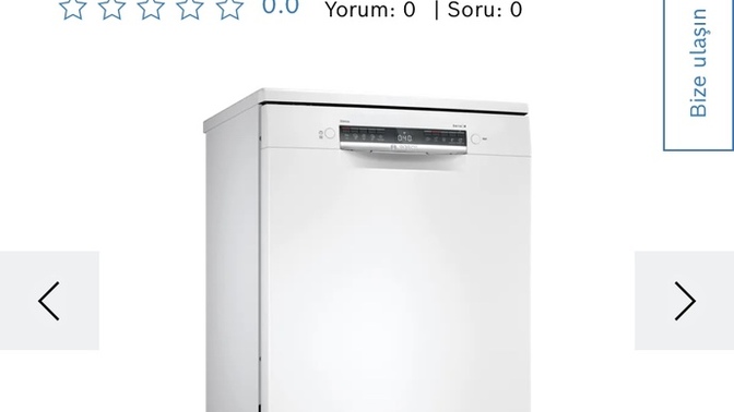 Bulaşık makinesi önerisi verir misiniz?