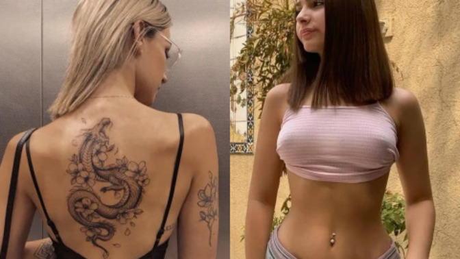 Dövme ve piercing insanı basit gösterir mi?
