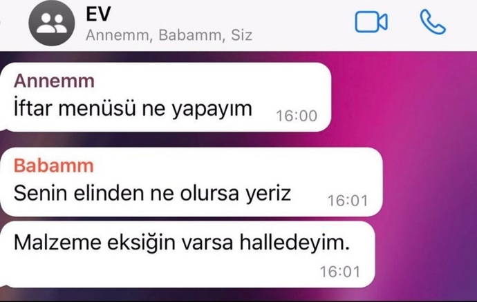 İftar menünüzde ne var?