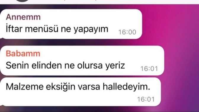 İftar menünüzde ne var?