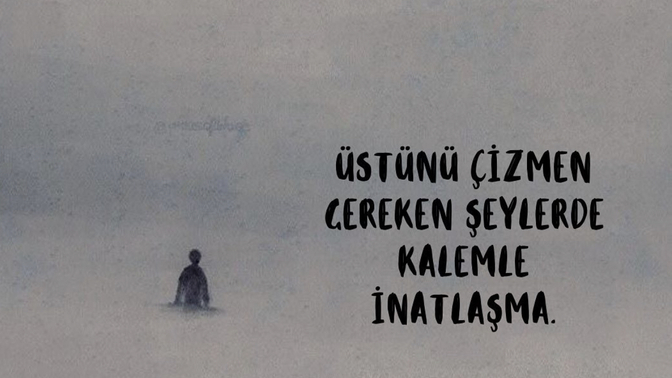 Geçmişte bir tarihe gidelim. Ve siz o yanlış yaptığınız şeyi düzeltin hadi desem bu ne olurdu?