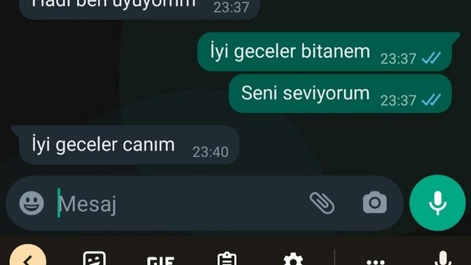 Sevmiyor mu beni?