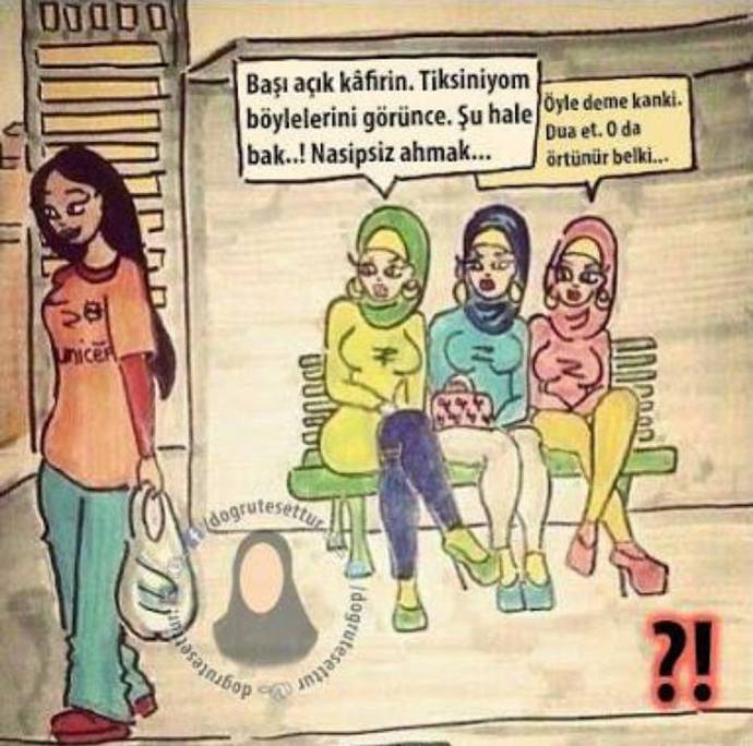 Tesettür mü yoksa Açık olmak mı?