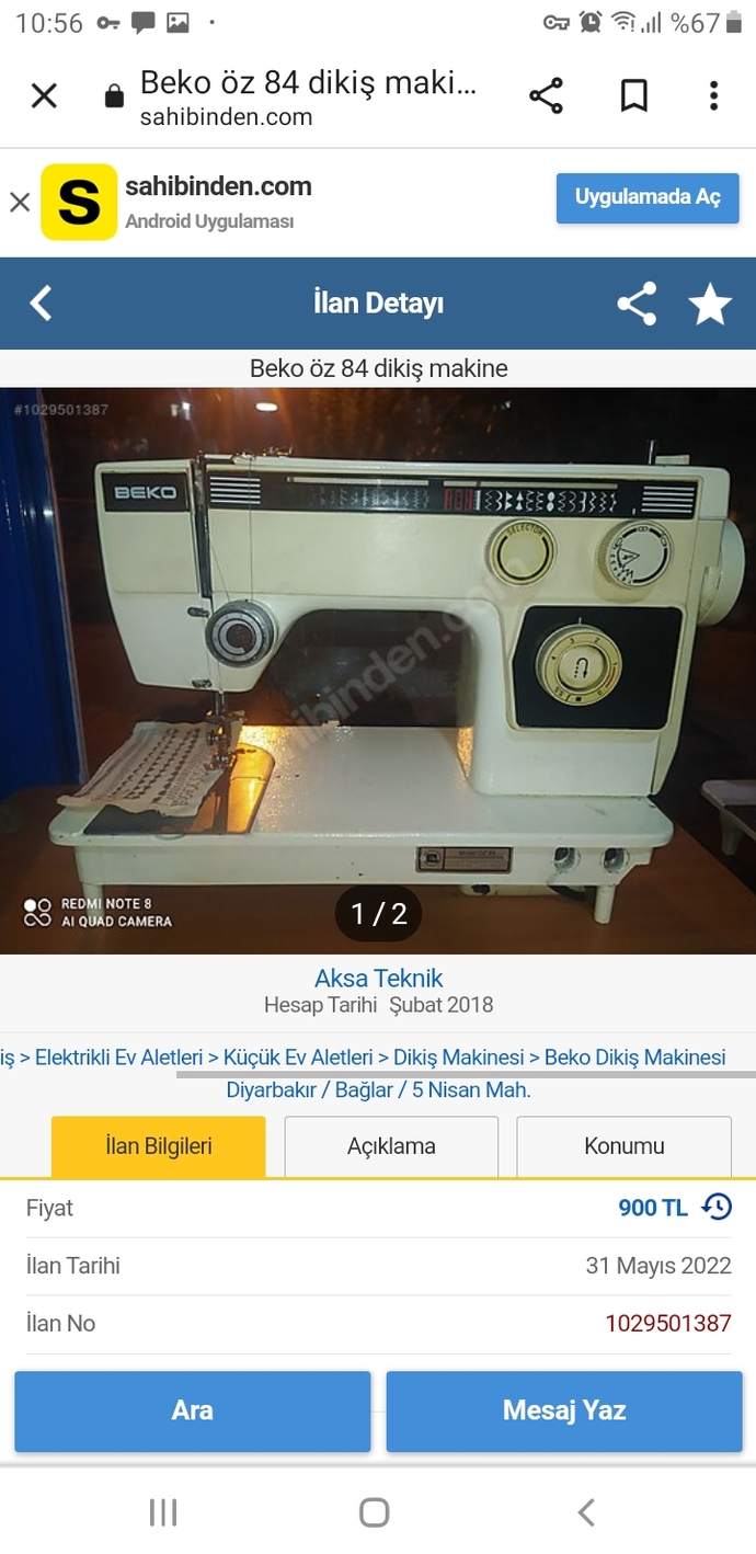 Bu dikiş makinesi nasıl, kullanan var mı?