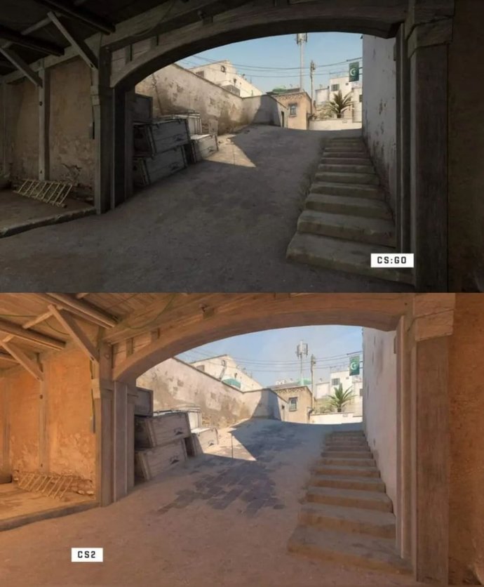 Counter-Strike 2 ile Dust 2 haritasında olacak ufak değişiklikler! Counter-Strike 2yi oynayacak mısınız?