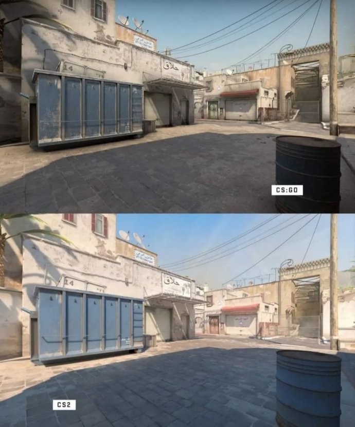 Counter-Strike 2 ile Dust 2 haritasında olacak ufak değişiklikler! Counter-Strike 2yi oynayacak mısınız?