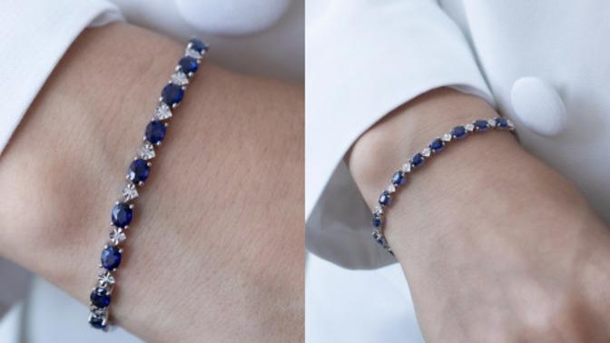 Kız arkadaşıma bu safir bilekliği almayı düşünüyorum. Sizce beğenir mi?