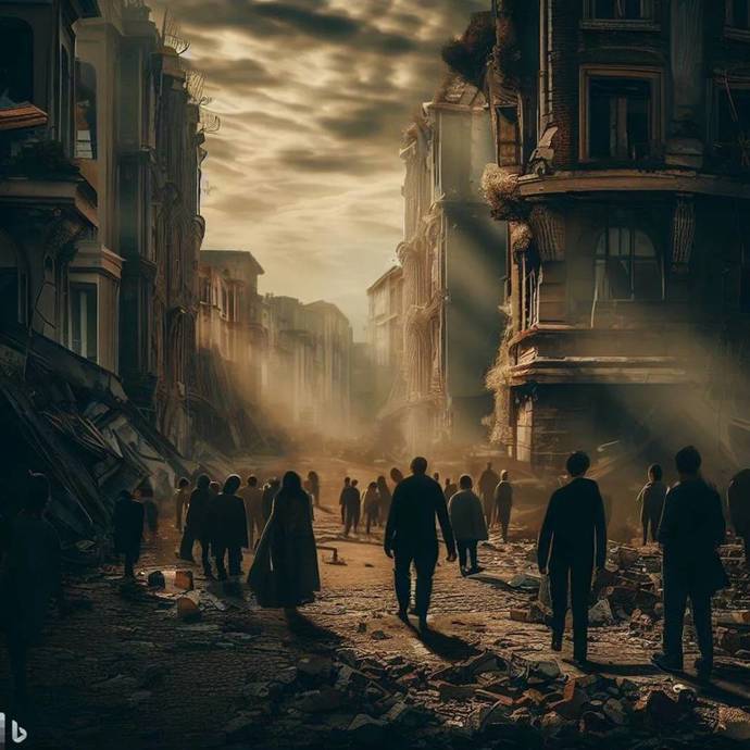 Yapay zeka, beklenen İstanbul depremini portreledi. Deprem sonrası durum böyle mi olacak sizce?