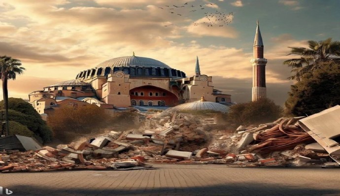 Yapay zeka, beklenen İstanbul depremini portreledi. Deprem sonrası durum böyle mi olacak sizce?