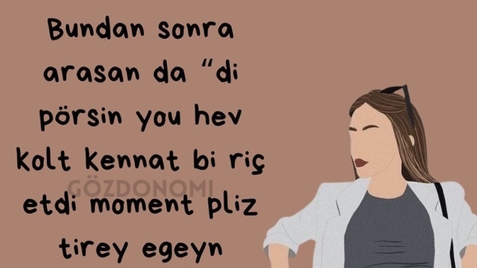 Bu aralar kimler için müsait değilsin?