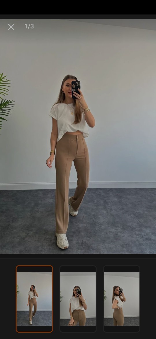 Bu crop ve pantolon ikisi nasıl olur sizce?
