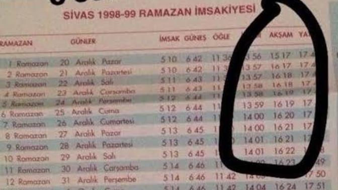 Nerde o eski ramazanlar diyor musunuz?