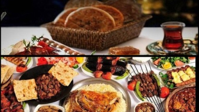 Bugün iftar menünüz de hangi yemekler var?