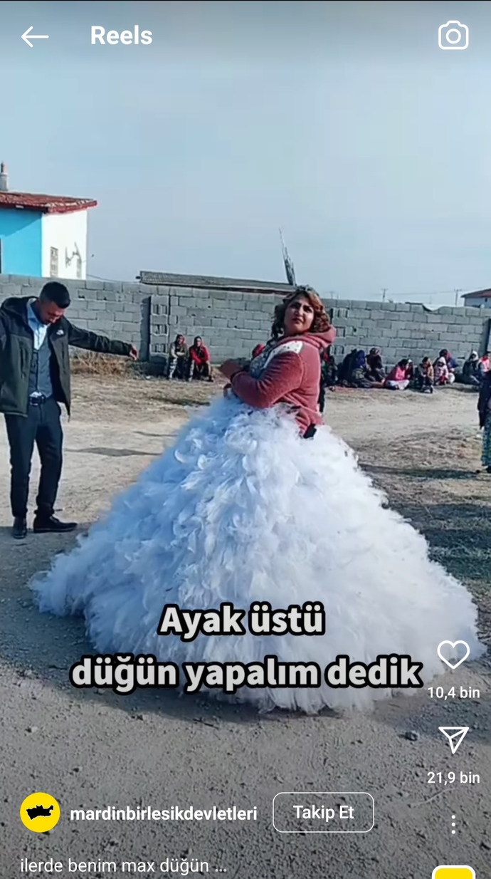 Böyle gelinlik giymeyecekseniz evlenmeyin kızlar