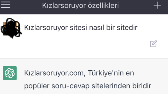 Chatgpt hiç denediniz mi😄?