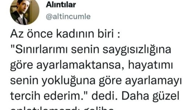 Sınırlarınız var mıdır?