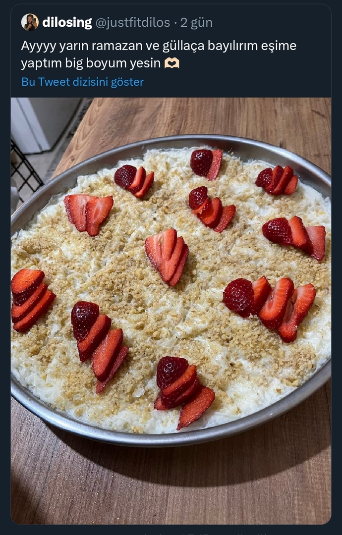 Bu mübarek Ramazanda bana güllaç yapıp Big boyum yesin diyecek hatunu nerde bulabilirim?