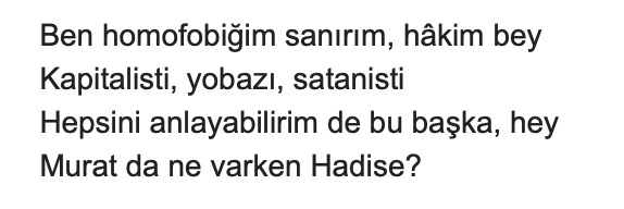 Bu kadar basit benim görüşüm...