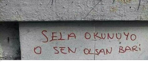 Herkesin görebileceği bir duvara yazı yazma şansınız olsaydı ne yazardınız?