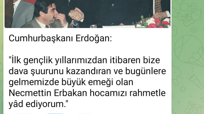 Erbakan Erdoğan'ın İsrail projesi olduğunu söylüyor iken Erdoğan neden Erbakan'ı övüyor?