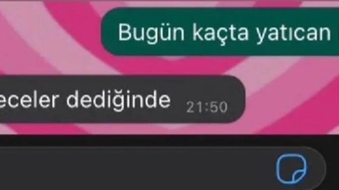 Sahura kadar konuştuğunuz biri var mı🥰?