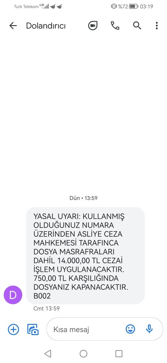 Bu dolandırıcı mı?