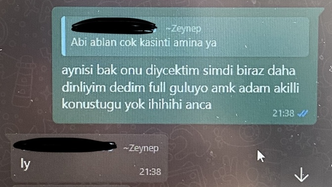 Kardeşim sevgilimle olan mesajların sslerini arkadaşlarına atmış ne yapmalıyım?