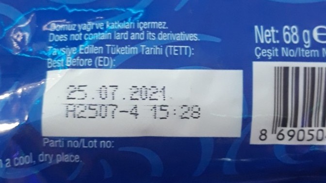 Son kullanma tarihi 2 sene geçmiş. Yesem bir şey olur mu?