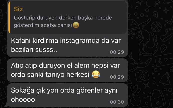 Mini etek aldım diye bana böyle dedi, kıskanıyor mu?