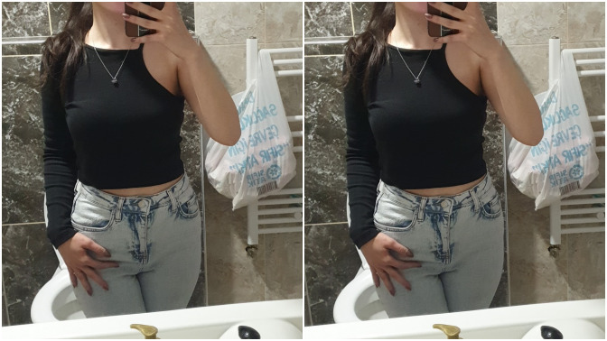 Bluzum nasıl sizce? First date için güzel mi?