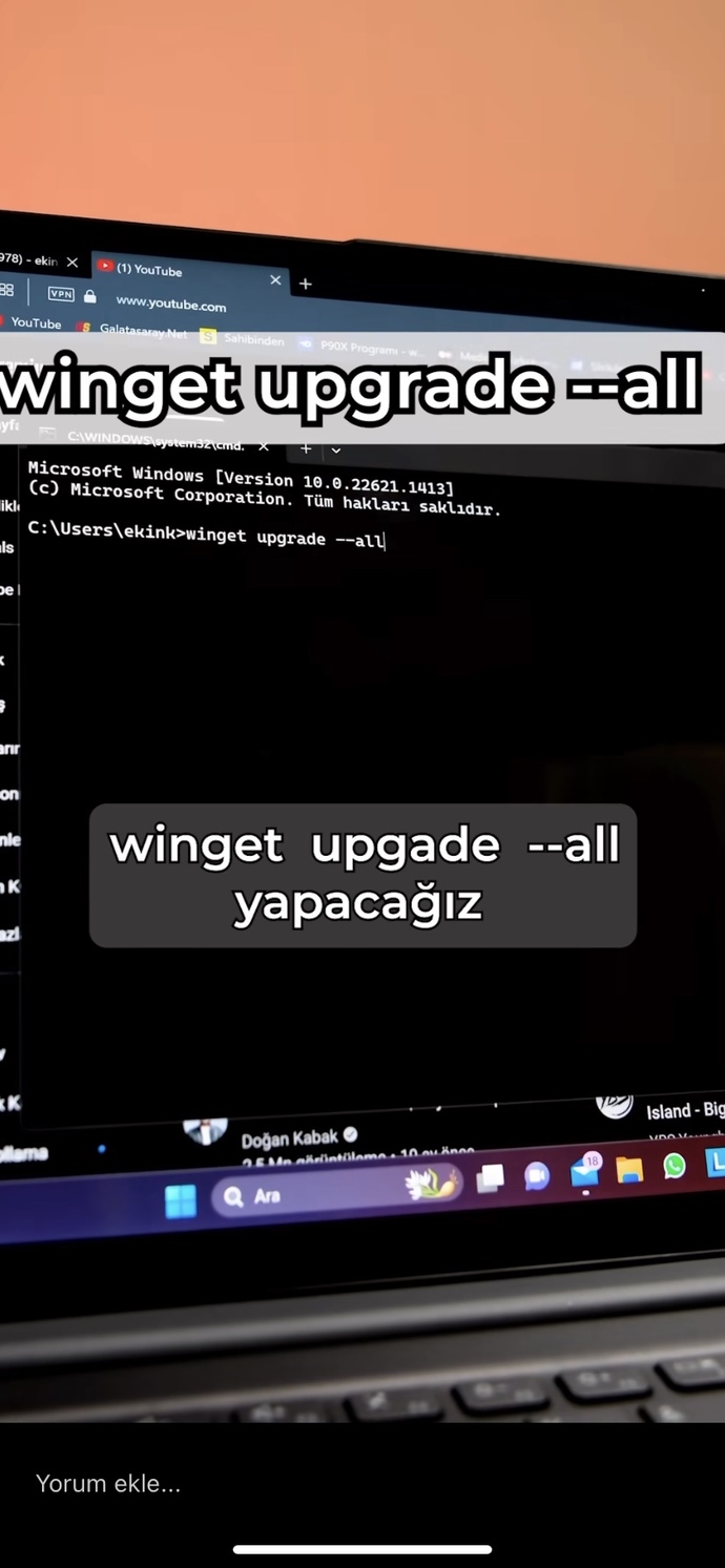 Galerinizdeki son fotoğraf nee?