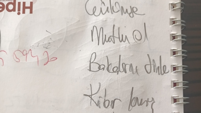 Kendinize verdiğiniz öğütler var mıdır?